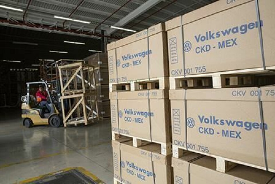 Puebla is an important hub for global parts for Volkswagen, both receiving parts from Europe as well as exporting material
