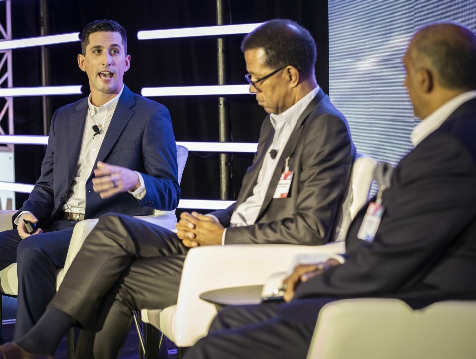 Inform’s Daniel Gosson (left) said sustainability can be achieved as a side-effect of more efficient logistics planning Daniel_Gosson_Inform