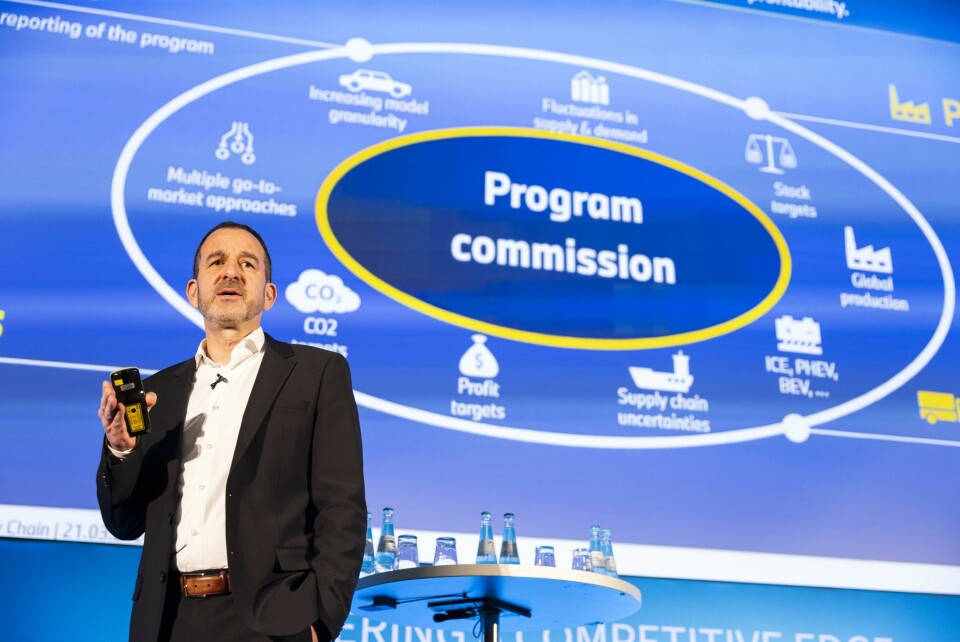 At ALSC Europe Dr Nikolaides explained BMW Group’s Programme Commission, which brings production, finance, sales, and purchasing, and supply chain and logistics under one umbrella Michael Nikolaides, BMW Group at ALSC Europe 2024