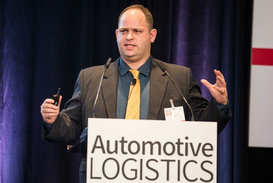 At the Automotive Logistics Shanghai conference, Ryan Garrity of Ford China spoke of the need to make sure data is “clean” Ryan Garrity, Ford China