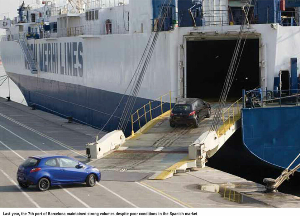Clear port growth could get blurry barcelona