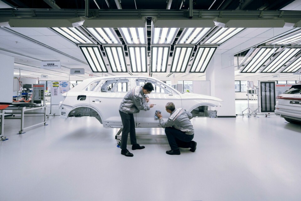 The future of the supply chain glimpsed in ChinaThe Audi FAW NEV company’s new plant in Changchun has used a high level of digital modelling to plan logistics, has an integrated IT architecture, strong logistics automation and supplier localisation Audi FAW NEV Changchun A244800_medium
